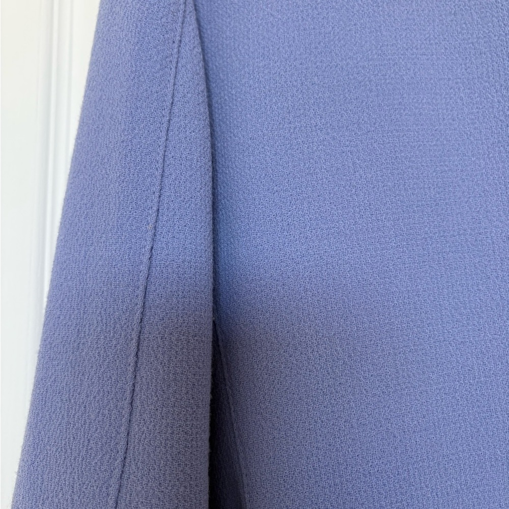 Smythe Women's Portrait Lavender Blazer with Gold Buttons - Picture 7 of 8